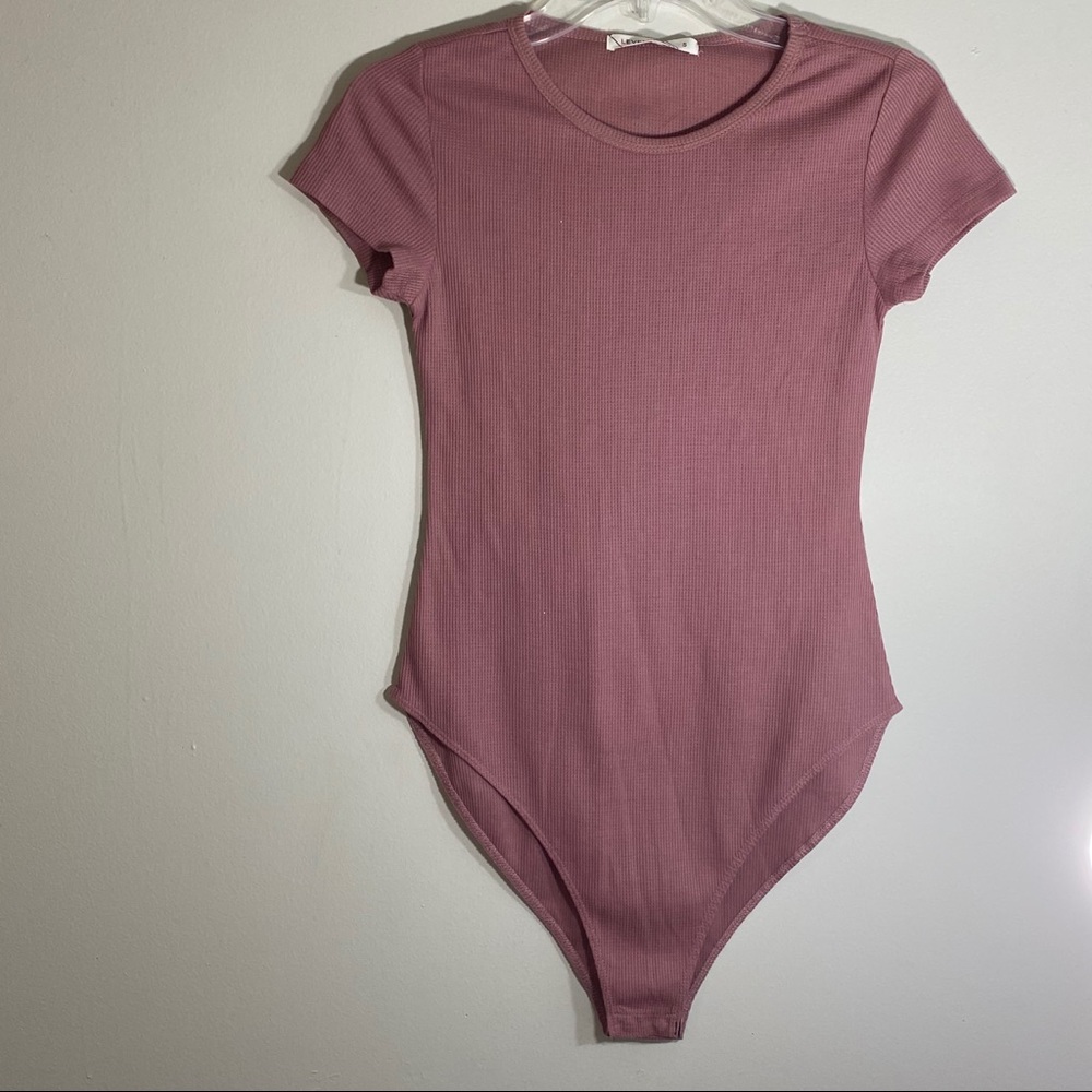 Level up body suit- blush/rose color - forever 21